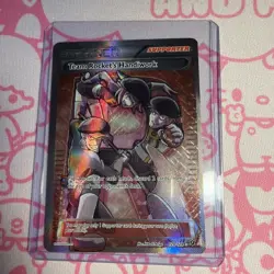 Team Rocket's Handiwork Full Art Ultra Rare Holo 124/124 Pokemon Card - Image 1