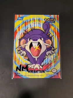 Pokemon TOPPS Series 2 - Complete Sticker Card Puzzle Set Stick On 10/10 - Image 5