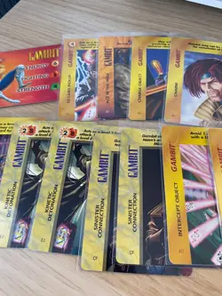 Marvel Overpower CCG Gambit (X-Men) - 14 cards inc. character card - Image 3