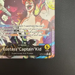 Eustass"Captain"Kid Leader Alt Art One Piece OP10-099 TCG English Card - Image 4
