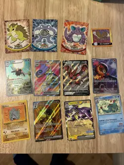 Pokemon cards bundle etb & illustration promos topps - Image 1