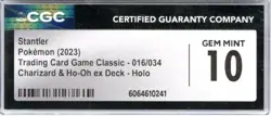Stantler 016/034 TCG Classic Collection Holo CGC 10 Gem Mint Pokemon Card - Image 3