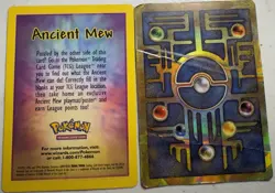 Ancient Mew 1 Miscellaneous Cards & Products Holo Damaged With OG Index Card - Image 3