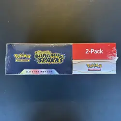 Pokemon Surging Sparks ETB + Booster Bundle Costco 2-pack Sealed - Image 2