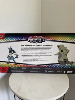 Pokemon Lucario Ex & Tyranitar Ex Premium Collection Prismatic- In Hand, Sealed - Image 2