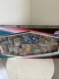Pokemon Lucario Ex & Tyranitar Ex Premium Collection Prismatic- In Hand, Sealed - Image 3