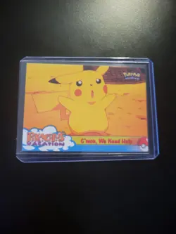 Pokemon TCG C'mon, We Need Help Pokemon Topps Pikachu's Vacation 53 - Image 1