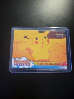 Pokemon TCG C'mon, We Need Help Pokemon Topps Pikachu's Vacation 53 - Image 2