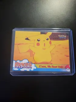 Pokemon TCG C'mon, We Need Help Pokemon Topps Pikachu's Vacation 53 - Image 4