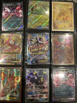 POKEMON BINDER COLLECTION Mega Full Arts! Almost All Cards NM Good For Starters! - Image 1
