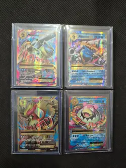 POKEMON EX MEGA NEAR MINT PERFECT CONDITION CARDS - Image 1