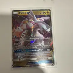 Pokemon TCG Holo Full Art Palkia GX SM - Ultra Prism 101/156 - Image 1