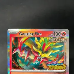 Gouging Fire Pokemon Surging Sparks Staff Promo #151 - Image 3