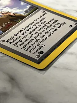 1st Edition Brock’s Protection Rare 101/132 Gym Challenge Pokemon TCG - Image 4