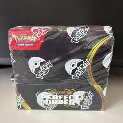 🔥 Pokemon TCG: Mega Evolution Perfect Order Booster Box (36 Packs) New Sealed - Image 1