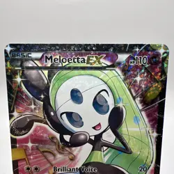 Pokemon TCG Meloetta EX RC25/RC25 Ultra Rare Legendary Treasures - Image 2
