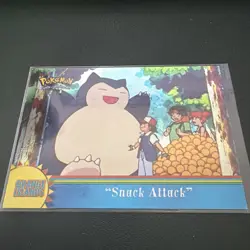 LP! HOLO Foil 2000 Topps Pokemon Series 3 OR11 Snack Attack Blue Label - Image 1