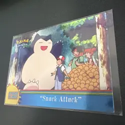 LP! HOLO Foil 2000 Topps Pokemon Series 3 OR11 Snack Attack Blue Label - Image 2