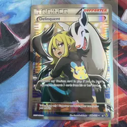 Pokemon Delinquent - 98b/122 (Full Art) Promo Holo Alternate Art 098b/122 LP - Image 1