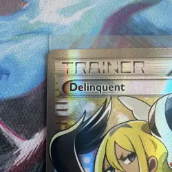 Pokemon Delinquent - 98b/122 (Full Art) Promo Holo Alternate Art 098b/122 LP - Image 2