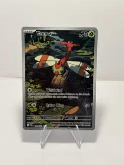 Yanma 183/182 Sv10: Destined Rivals Holo Illustration Rare NM IR Pokemon TCG - Image 1
