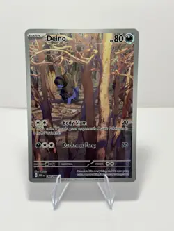 Deino 146/086 (NM) - SV: White Flare - Illustration Rare - Pokemon TCG - Image 1