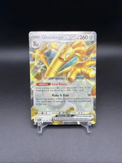 Gholdengo ex 139/182 Pokemon SV04: Paradox Rift - Image 1