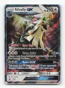 Pokemon TCG - Silvally GX 90/111 Near Mint Holo GX Rare Crimson Invasion - Image 1