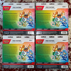 4x Pokemon TCG First Partner Illustration Collection Series New Sealed FAST SHIP - Image 2