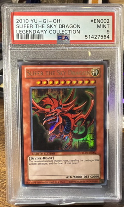 2010 Slifer Sky Dragon Holo - PSA 9 - YuGiOh Legendary LC01-EN002 Limited Graded - Image 1