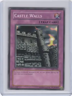 Castle Walls Starter Deck Yugi SDY-049 1st Edition Yu-Gi-Oh - Image 1