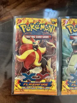 Pokemon XY Flashfire Booster Pack X3 Factory Sealed - Image 4