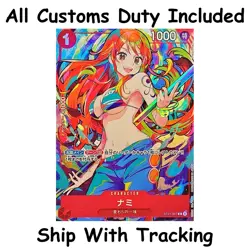 ONE PIECE TCG JAPANESE CARD STORAGE BOX SET Promo Nami ST01-007 C - Image 1