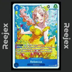 Rebecca - OP15-053 - SR - Adventure on Kami's Island - One Piece Card - NM/M - Image 1