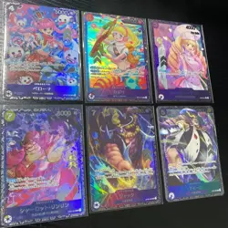ONE PIECE Card Game Flagship Battle Promo 6 card set Perona Hibari Purin - Image 1
