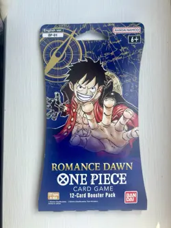 OP01 One Piece Sleeved Booster Pack Romance Dawn English Sealed - Image 1