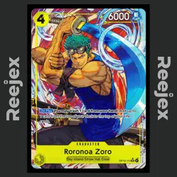 Roronoa Zoro (Alternate Art) - OP15-113 - SR - Adventure on Kami's Island - NM/M - Image 1