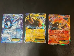 Articuno Zapdos Moltres EX Team Plasma ULTRA RARE SET Pokemon Holo 3x Birds - LP - Image 1