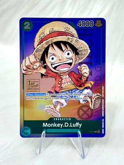 Monkey.D.Luffy P-037 1st Anniversary Tournament One Piece Promo Cards Stamped - Image 1