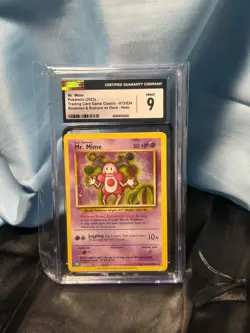 Mr. Mime Pokemon (2023) Trading Card Game Classic - 013/034 - Holo - CGC 9 - Image 1