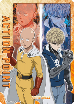 Saitama One Punch Man Action Point Card UA35ST/OPM-1-AP01 Union Arena/B2 - Image 1
