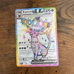 Espeon ex SVP175 Sv: Scarlet & Violet Promo Cards Holo Pokemon TCG Card Stock - Image 1