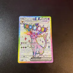 Pokemon. Espeon ex Svp175 Sv: Scarlet & Violet Promo Cards Holo. Mint - Image 1