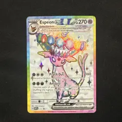 Espeon ex SVP175 Sv: Scarlet & Violet Promo Cards Holo Mint/NM - Image 1