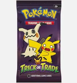 20 Packs of Pokemon 2023 Trick or Trade Booster Bundle, Each Pack has 3 cards - Image 1