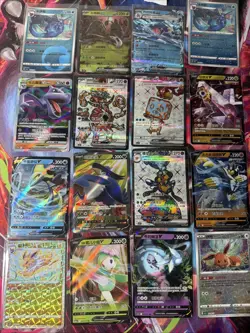 Pokemon 16 Card Lot nm V Max Mega SR Amazing Ex HOLO Rare Hits Only R41 - Image 1