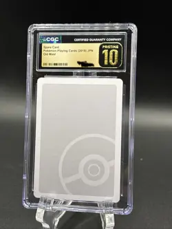 🔥CGC PRISTINE 10🔥POKEMON JAPANESE SPARE CARD OLD MAID PLAYING CARDS - Image 1
