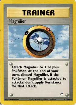 Magnifier 101/105 Neo Destiny Pokemon Card TCG - Image 1