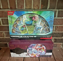 BRAND NEW-Pokemon TCG Holiday Calendar 2025 & Venusaur ex/Blastoise ex Bundle - Image 1