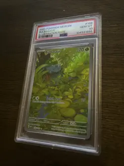 Bulbasaur Holo PSA 10 Scarlet & Violet 151 Card 166/165 Sv: Bulbasaur - Image 4